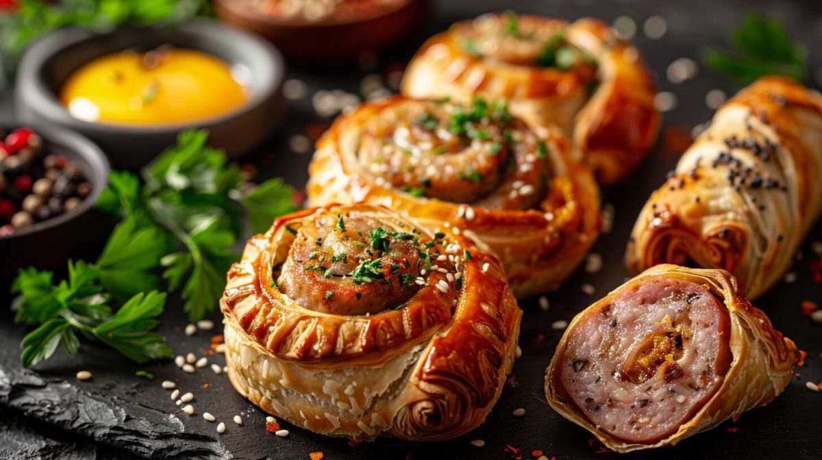 Le roulé saucisse, l'incontournable de l'apéritif réussi