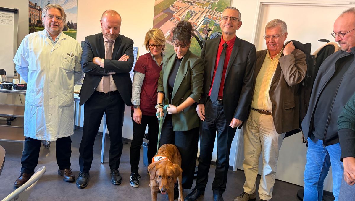 À Évreux, Vita la chienne aide les enfants victimes à parler de leur douleur