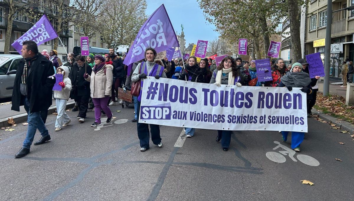 Rouen s'unit pour un hommage vibrant aux victimes de violences sexuelles