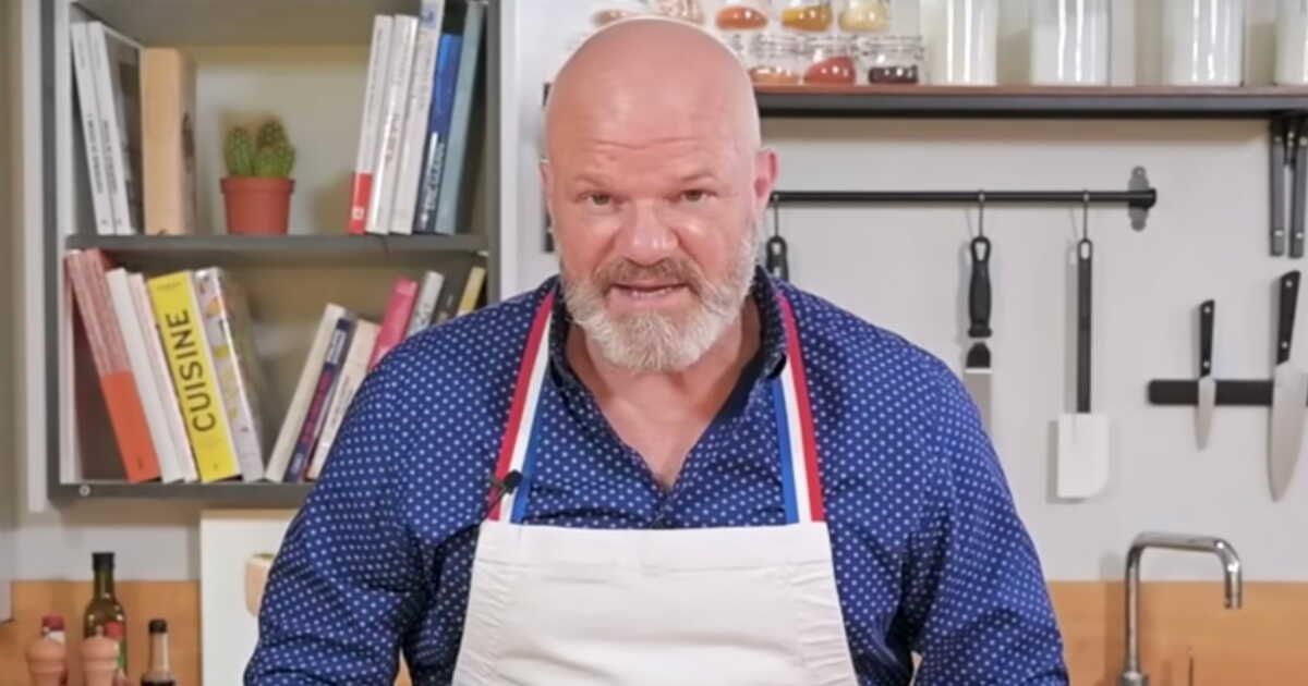 Philippe Etchebest célèbre le rugby avec une recette de poireau vinaigrette