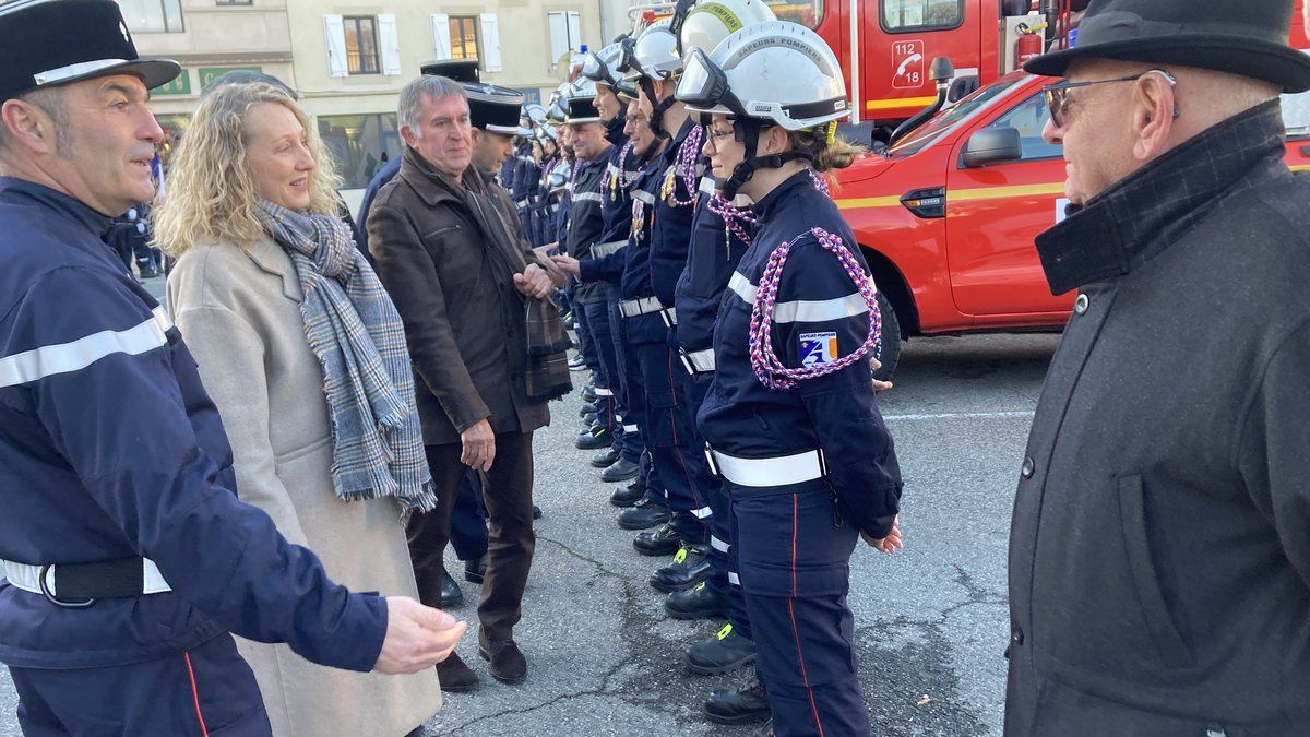 Célébration de Sainte-Barbe : les pompiers de Bram mettent à l’honneur leur bravoure