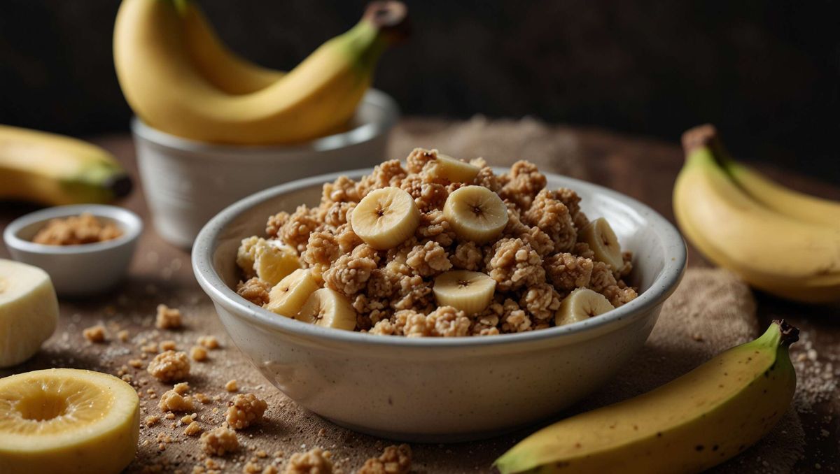 Crumble à la banane : une recette irrésistible et facile