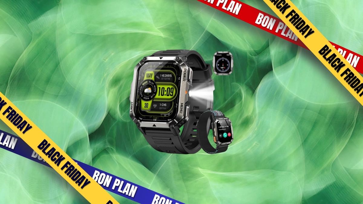 Une montre connectée abordable : l'alternative à Garmin sous les 40 euros