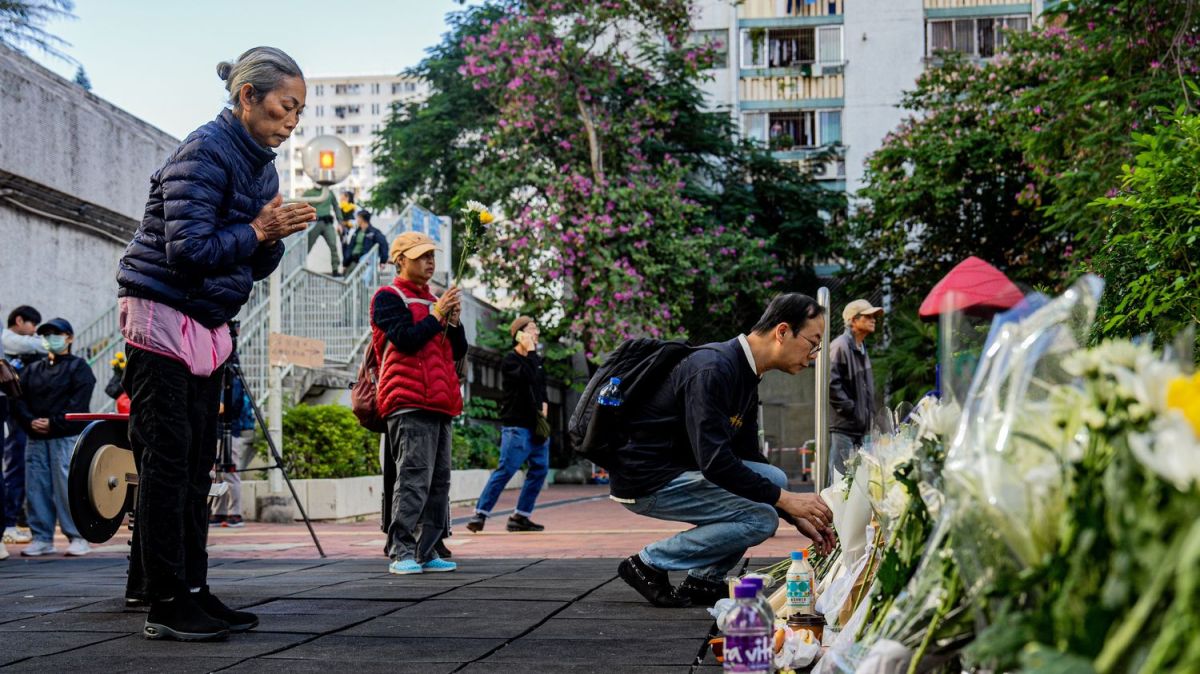 Hong Kong en deuil : le choc d'un incendie dévastateur