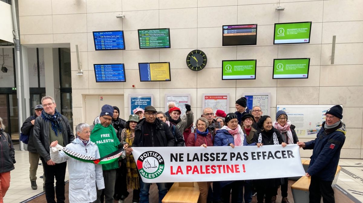Une délégation de Poitiers à la rencontre de la solidarité pour la Palestine
