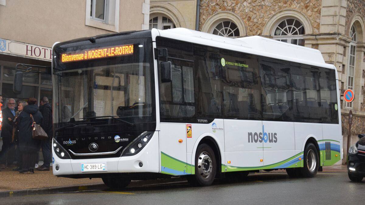 Nogent-le-Rotrou : un bus électrique révolutionne les transports urbains