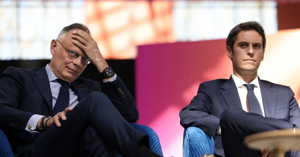 Gabriel Attal appelle Édouard Philippe à l'apaisement sur le budget