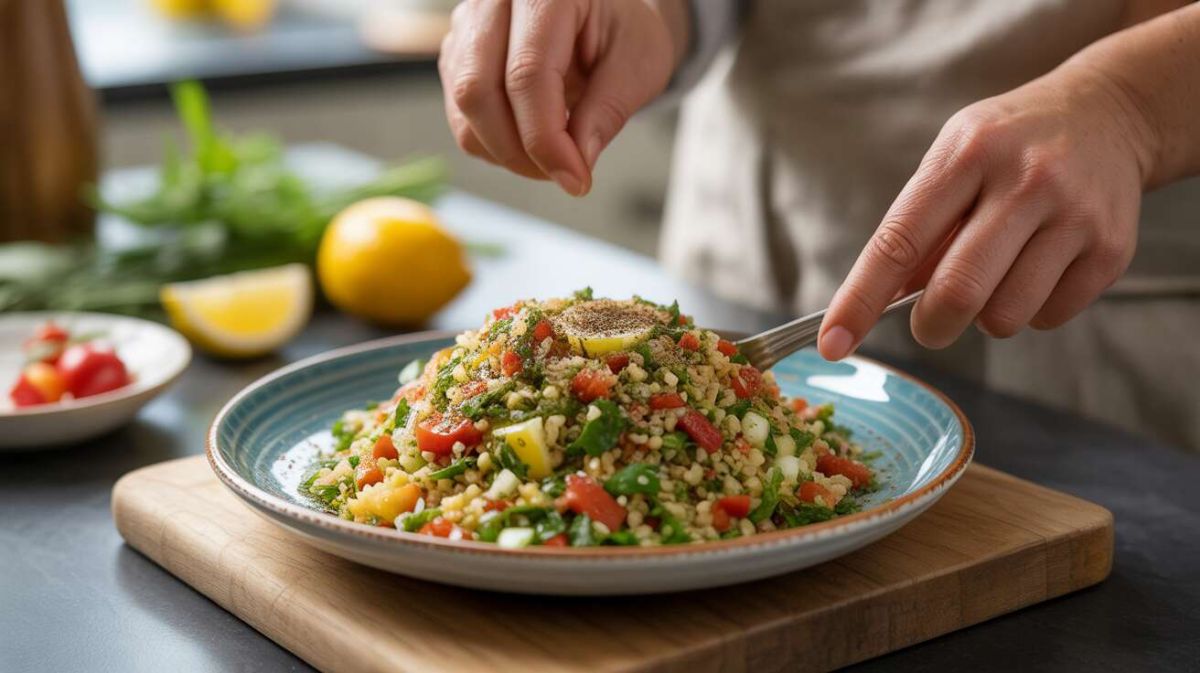 Découvrez le véritable goût du taboulé libanais