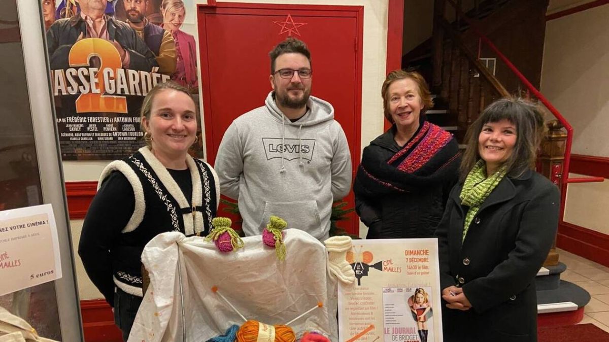 Un ciné-mailles à Sées : tricoter et visionner au cinéma