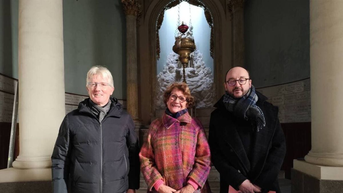 La basilique d'Avranches dévoile sa chapelle rénovée : un trésor redécouvert