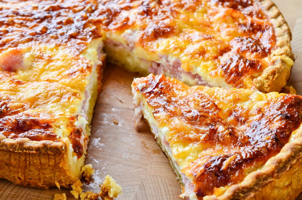 Redécouvrez la quiche lorraine avec une touche légère