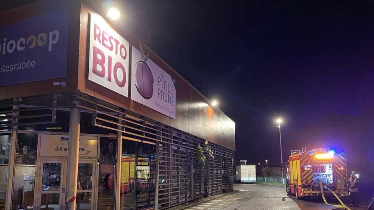 Incendie évité de justesse à la Biocoop de Cleunay à Rennes