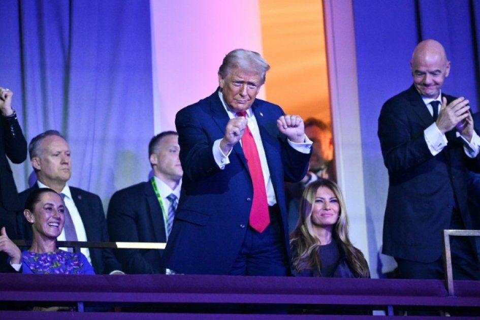 Donald Trump brille lors du tirage au sort du Mondial 2026