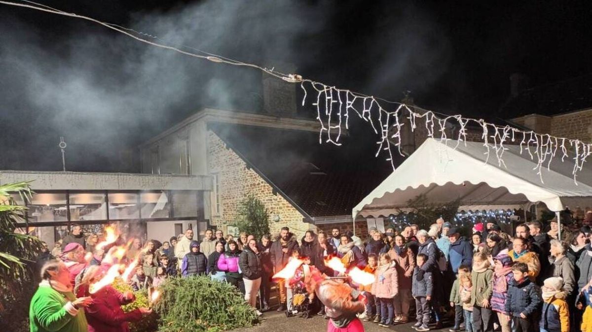 L'éclat des illuminations de Noël fait briller Boulon