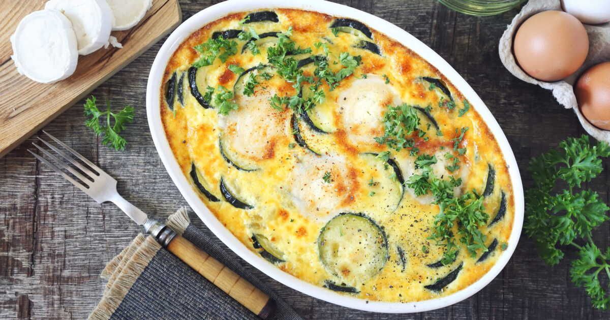 Invisible aux courgettes et au chèvre : une recette estivale gourmande