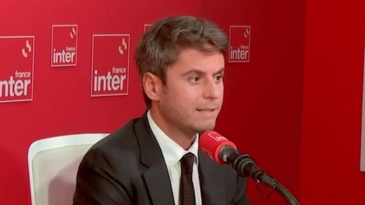 Gabriel Attal appelle les Républicains à prendre position sur l'extrême droite