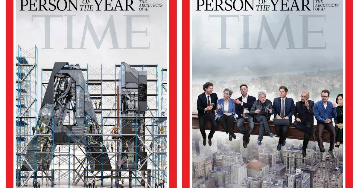 Elon Musk et les pionniers de l'IA célébrés par Time