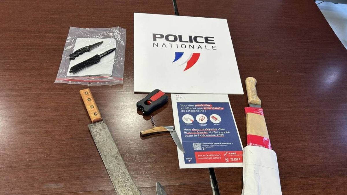 La montée inquiétante des armes blanches dans les établissements scolaires