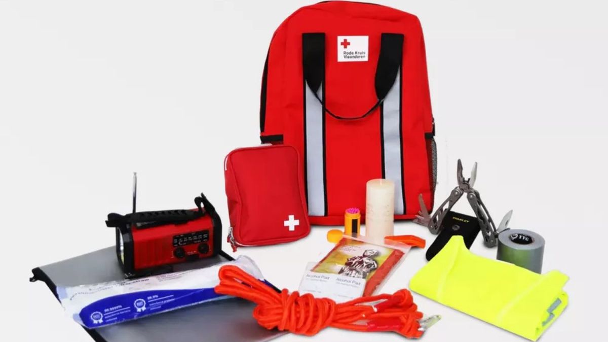 Le phénomène du kit de survie qui séduit les Flamands