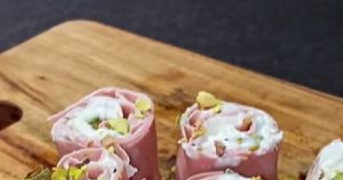 Savourez l'été avec des roulés apéritifs à la mortadelle et à la burrata