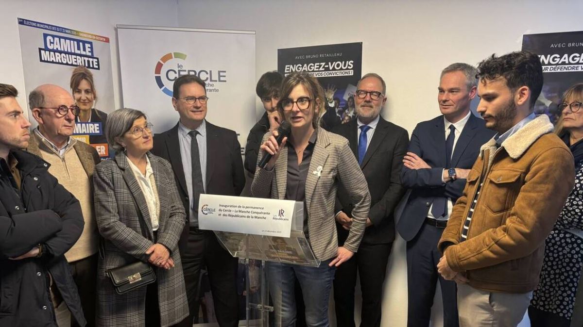 Cherbourg : inauguration du QG des Républicains pour les municipales de 2026