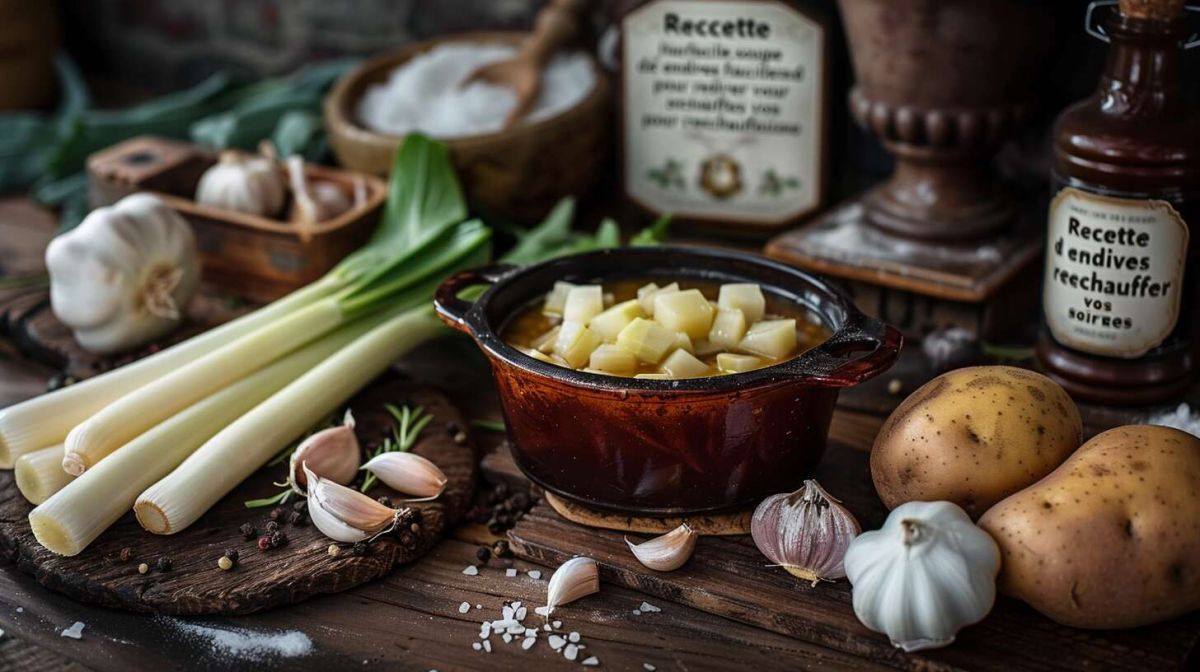 Recette réconfortante de soupe d'endives pour les soirées d'hiver