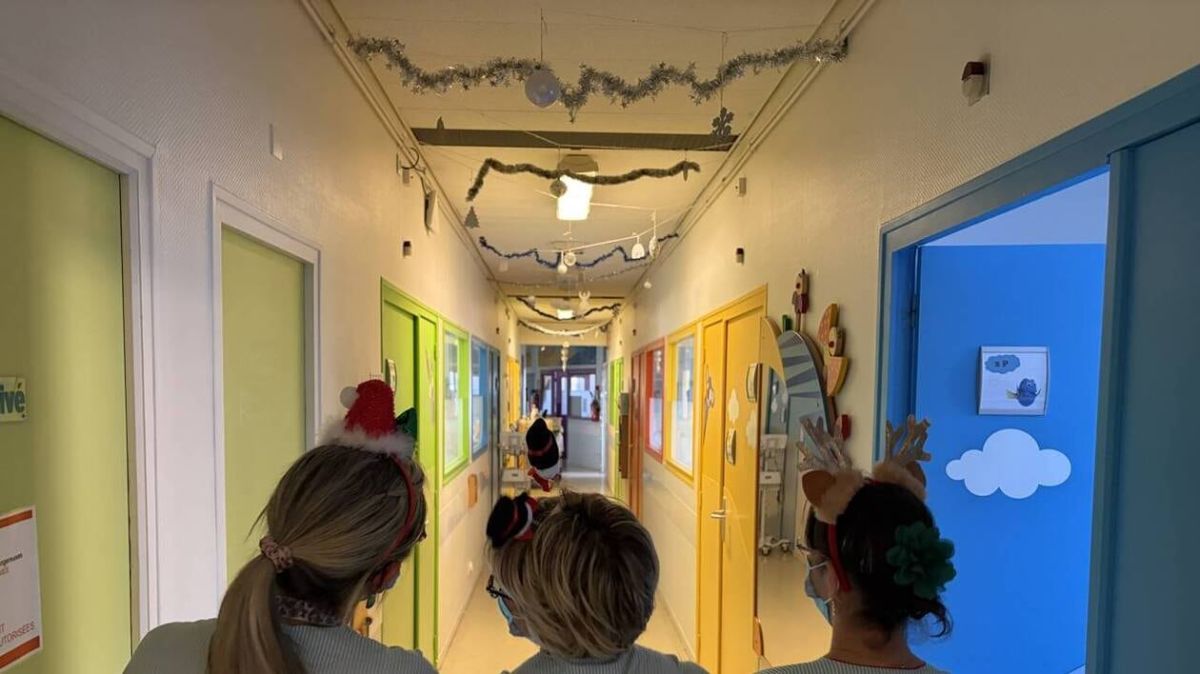 Ramener la magie de Noël aux enfants à l'hôpital d'Alençon