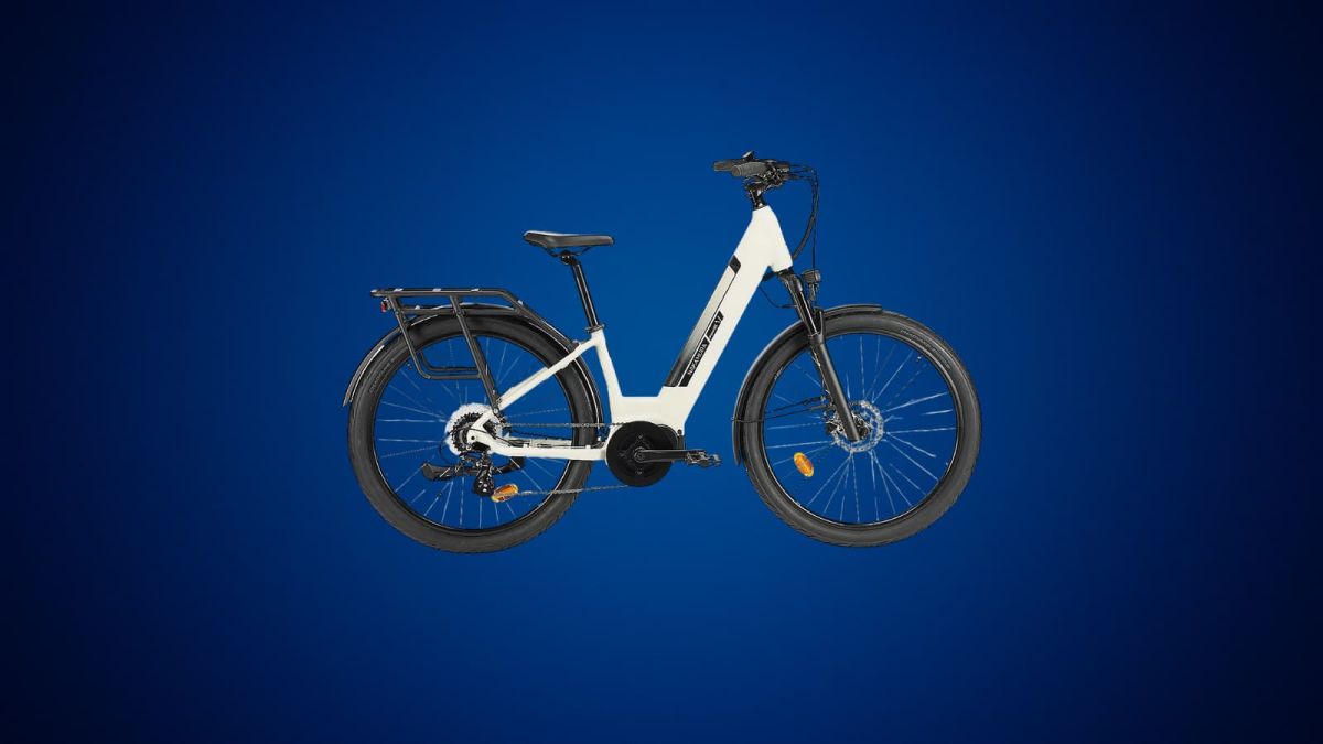 Profitez d'une offre irrésistible sur le vélo électrique Crossover V d'Intersport