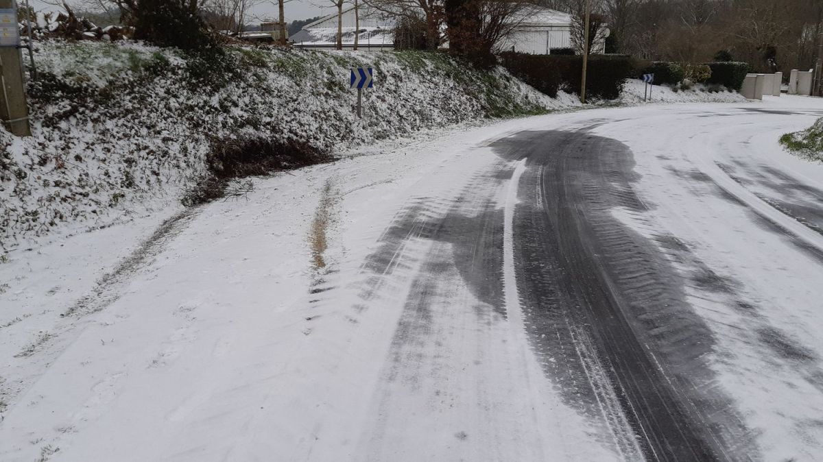 Tragique accident de moto près de Rennes sous la neige
