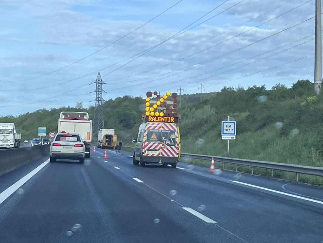Une nuit de tempête chaotique sur les autoroutes du Béarn