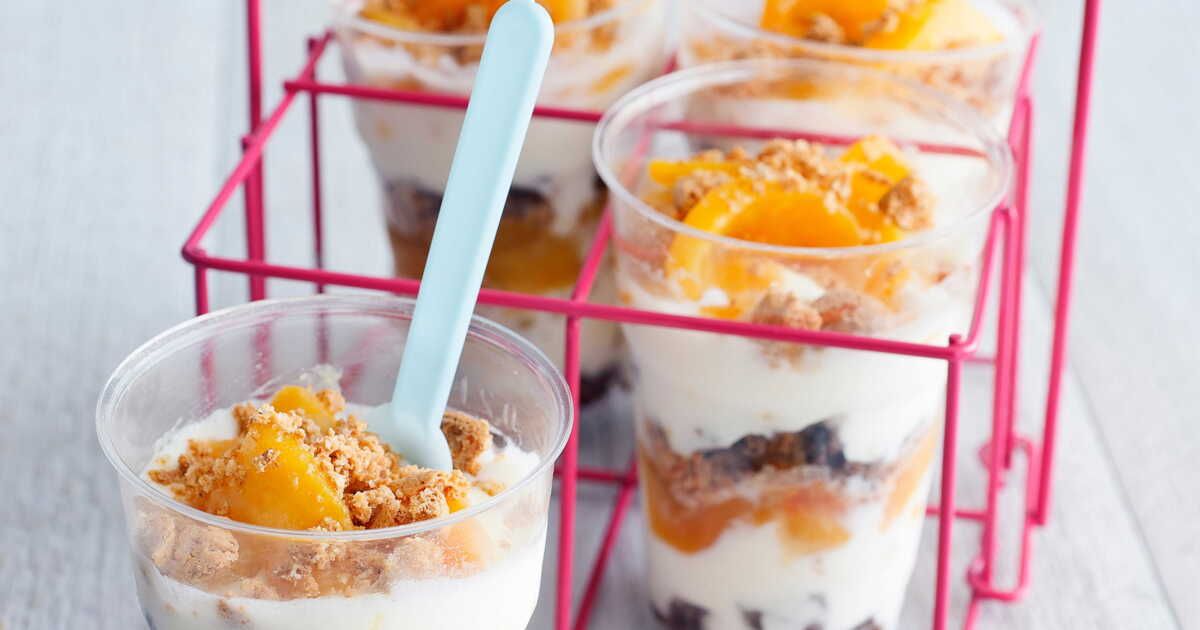 Savourez l'été avec des verrines d'abricot au lait d'amande