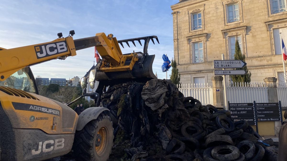 Montmorillon : un coût élevé pour le nettoyage après la manifestation agricole
