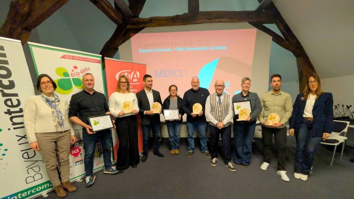 Dix entreprises du Bessin récompensées pour leur engagement écologique