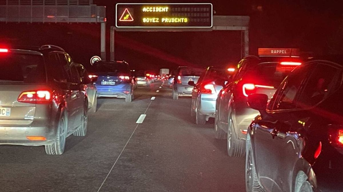 Accident sur le périphérique de Caen : un vendredi soir perturbé