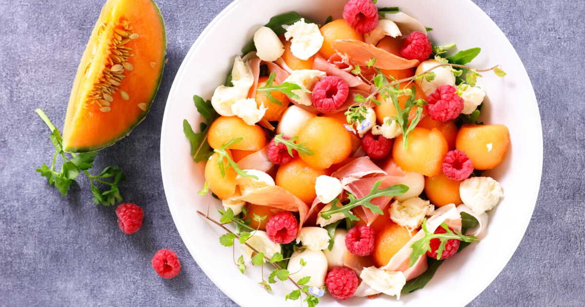Dîner léger : la salade de melon colorée qui fait un carton