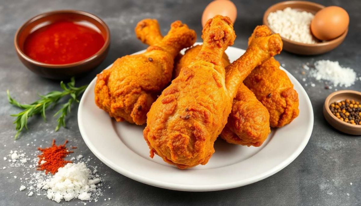 Découvrez la recette parfaite des pilons de poulet frit, croustillants et irrésistibles