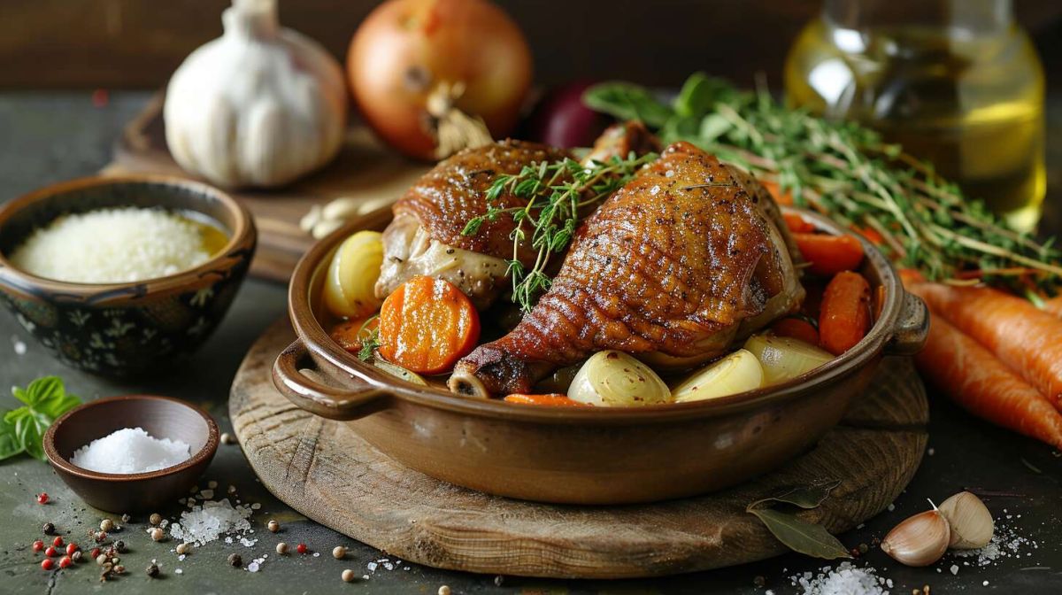 Canard en cocotte aux navets : une recette de réconfort réussie
