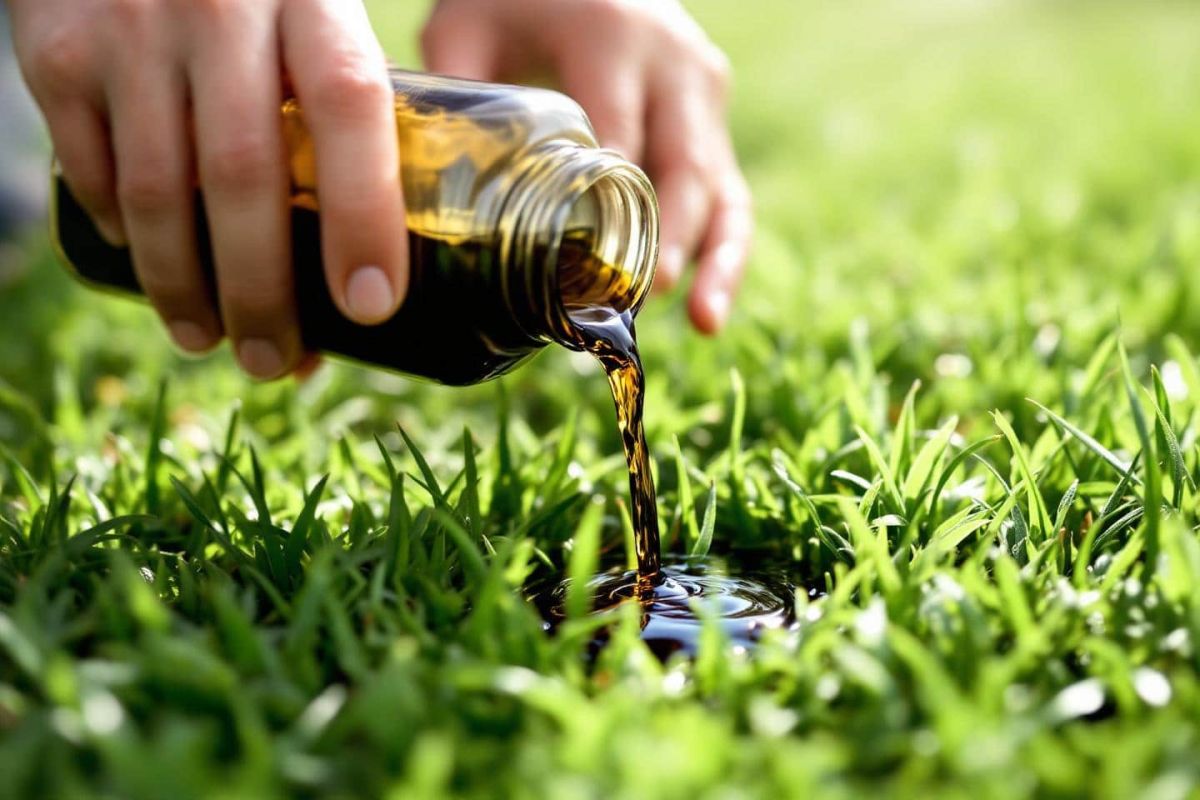 Le secret surprenant d'un produit ménager pour un gazon éclatant