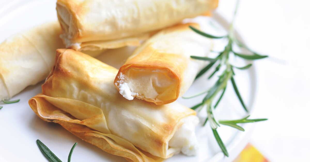 Des roulés au chèvre pour éveiller vos papilles