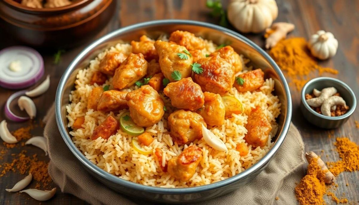 Découvrez la magie du poulet biryani fait maison