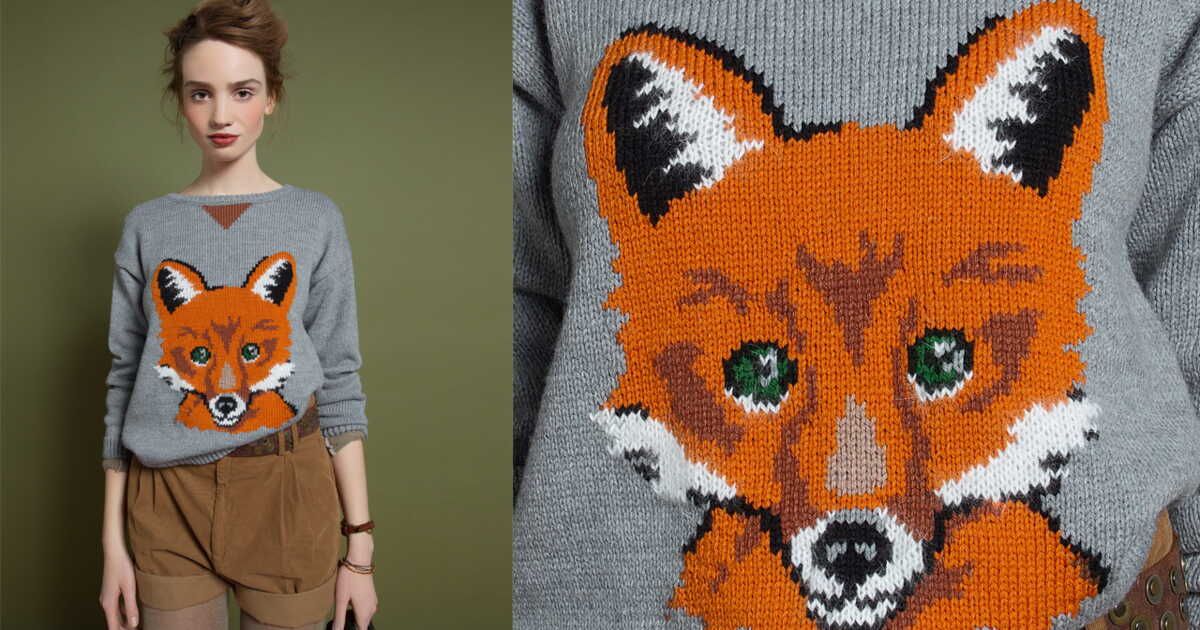 Le pull jacquard renard : entre tradition et modernité