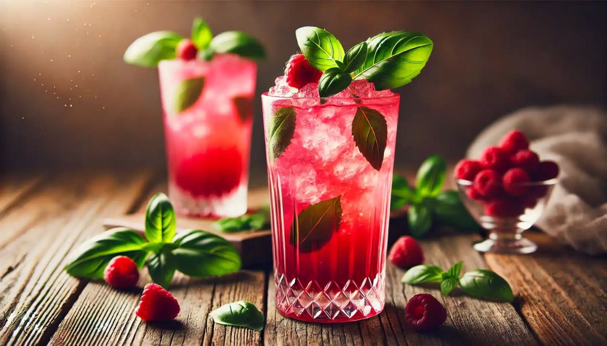 Le mocktail framboise-basilic : la nouvelle étoile des fêtes