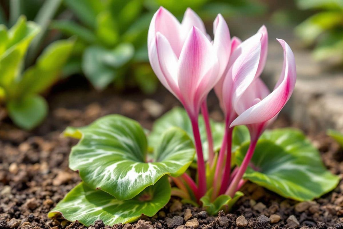 Dévoilez la magie du cyclamen de Naples avant août pour un jardin flamboyant