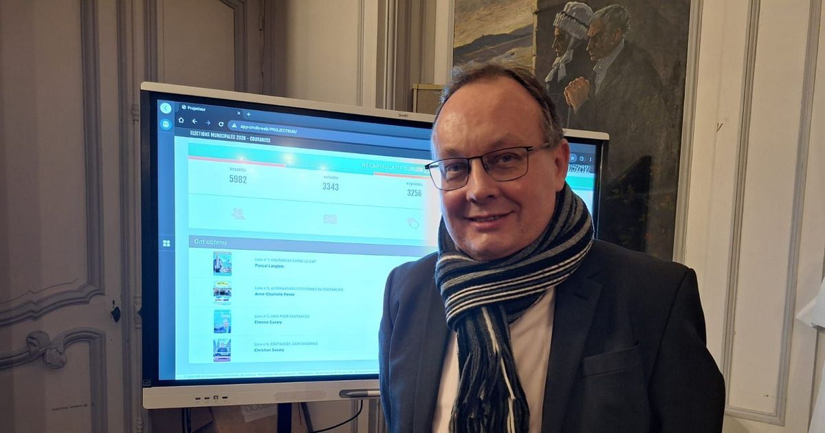 Étienne Savary remporte la mairie de Coutances avec 44 % des voix