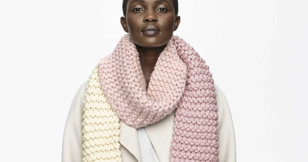Créez votre maxi écharpe en tricot : un projet facile et tendance