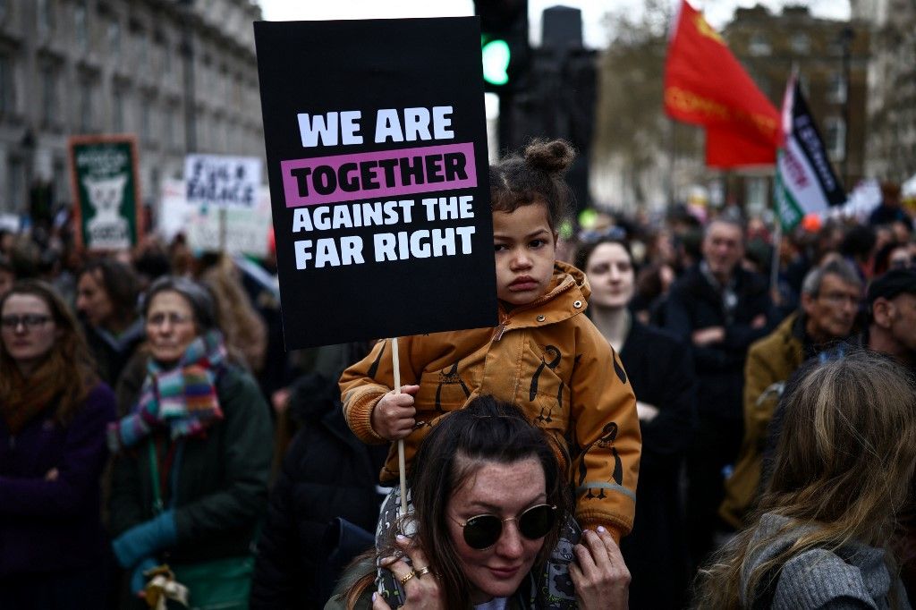 Mobilisation massive à Londres contre l'extrême droite et le racisme