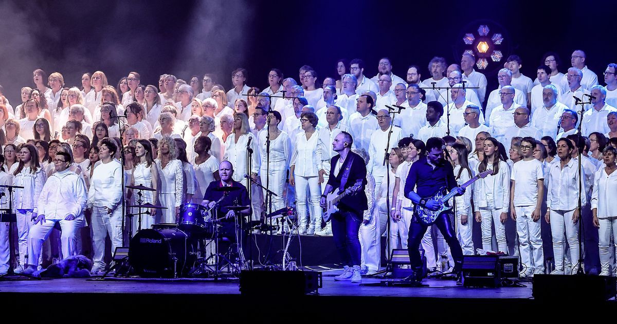 Un concert grandiose au Zénith de Caen avec 500 choristes et les légendes du rock