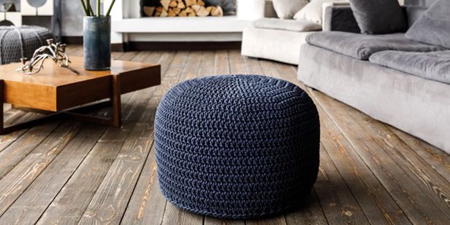 Le pouf dans nos salons : un accessoire toujours à la mode ?