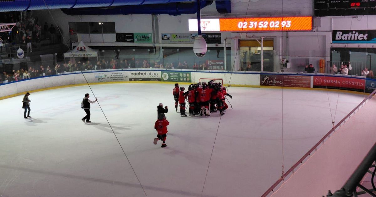 Les Drakkars de Caen : une victoire héroïque en demi-finale de D1 de hockey sur glace