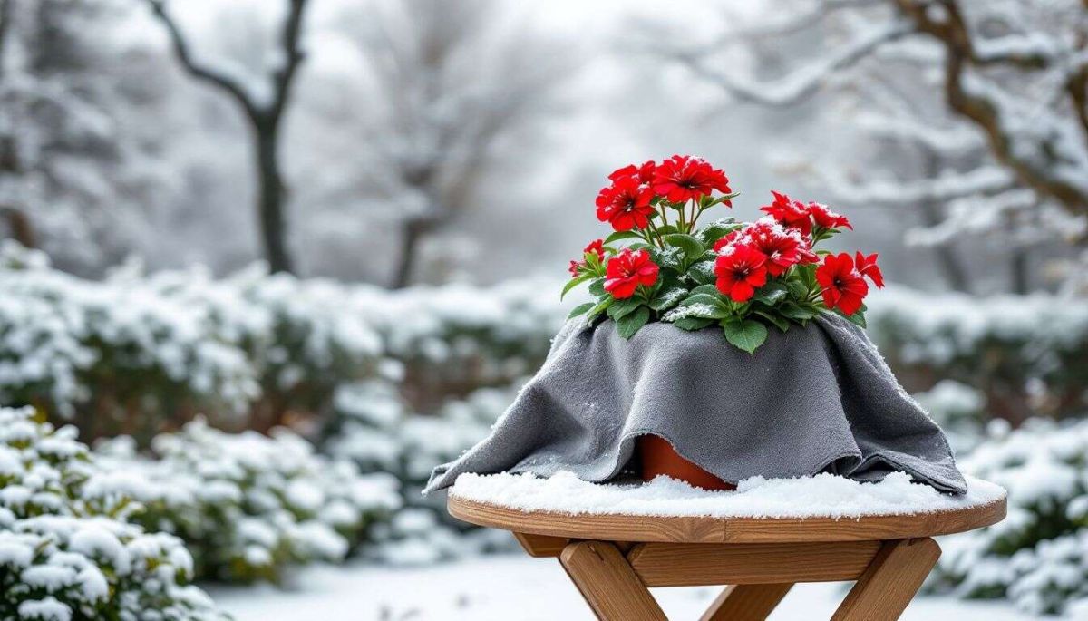 Protéger vos géraniums en hiver : guide pratique pour un jardin florissant